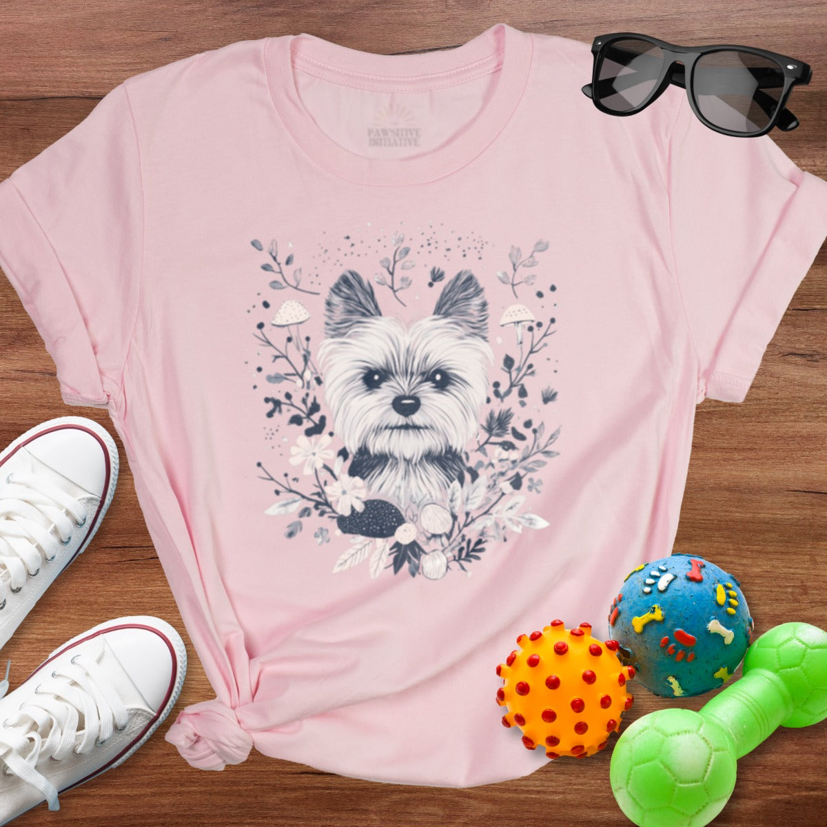 Adorable Yorkshire Terrier Dog Graphic Shirt product