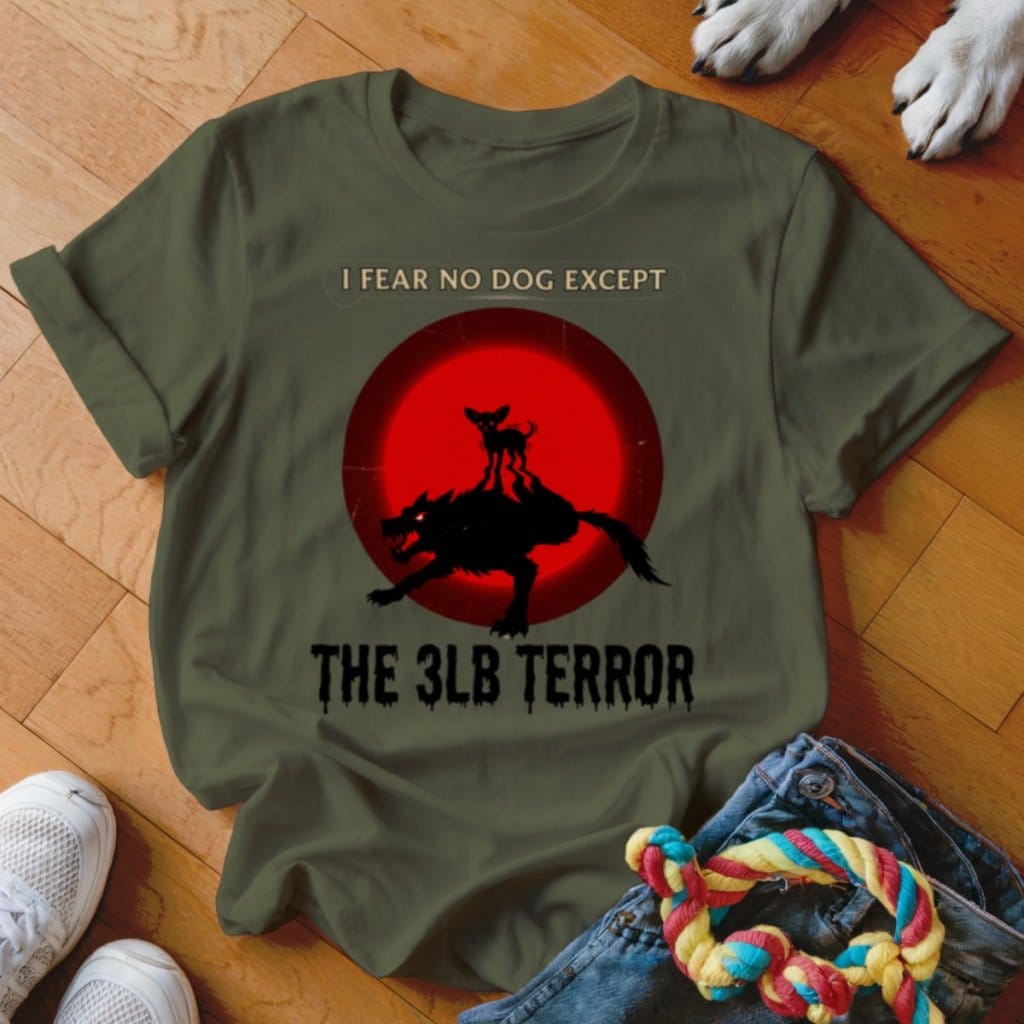 3lb Terror Shirt - The Pawsitive Initiative