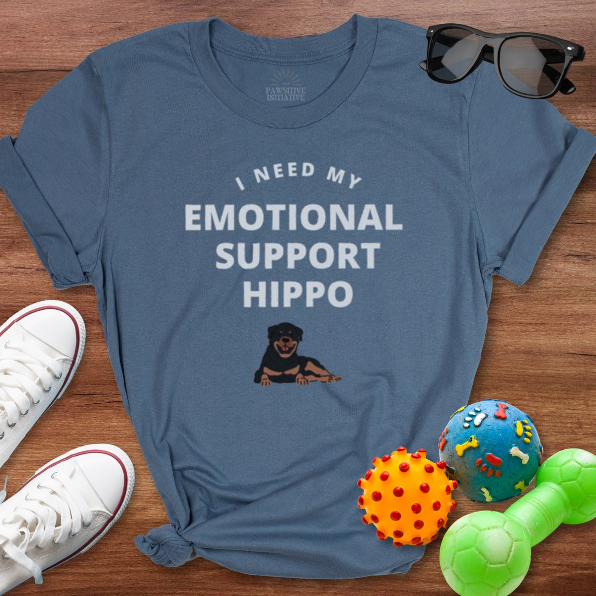 I Need My Emotional Support Hippo T-Shirt Product