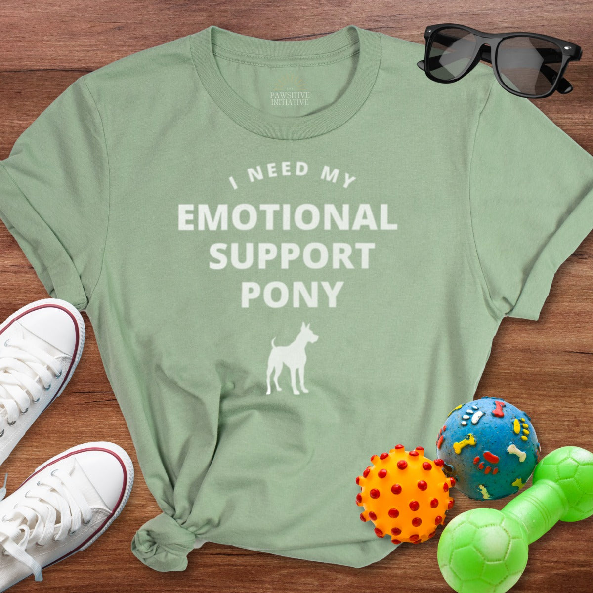 I Need My Emotional Support Pony T-Shirt product type