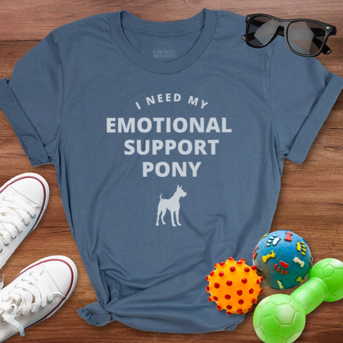 I Need My Emotional Support Pony T-shirt product