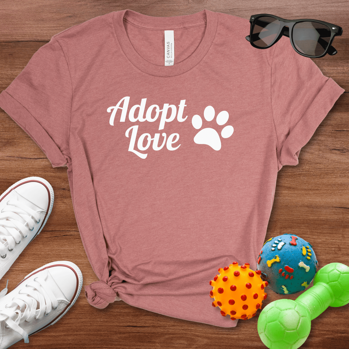 Adopt Love Shirt - The Pawsitive Initiative