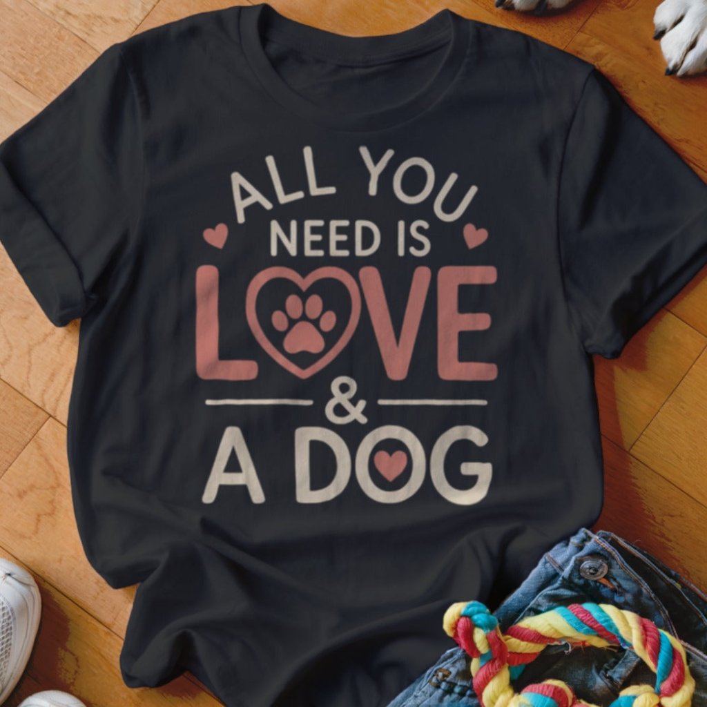 All You Need is Love Shirt - The Pawsitive Initiative