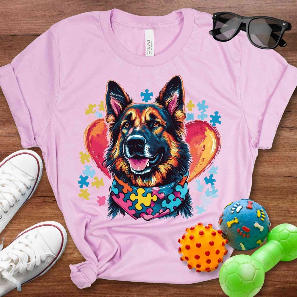Autism Awareness Shepherd Shirt - The Pawsitive Initiative