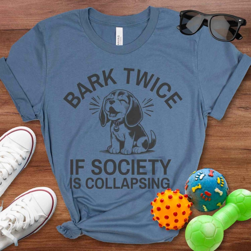 Bark Twice Shirt - The Pawsitive Initiative