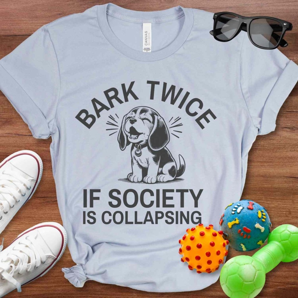 Bark Twice Shirt - The Pawsitive Initiative