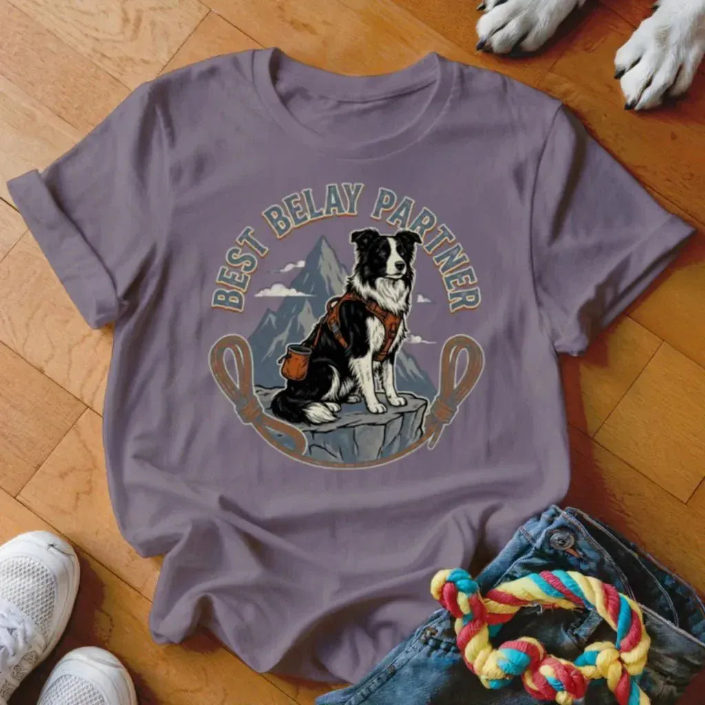 Best Belay Partner Shirt - The Pawsitive Initiative