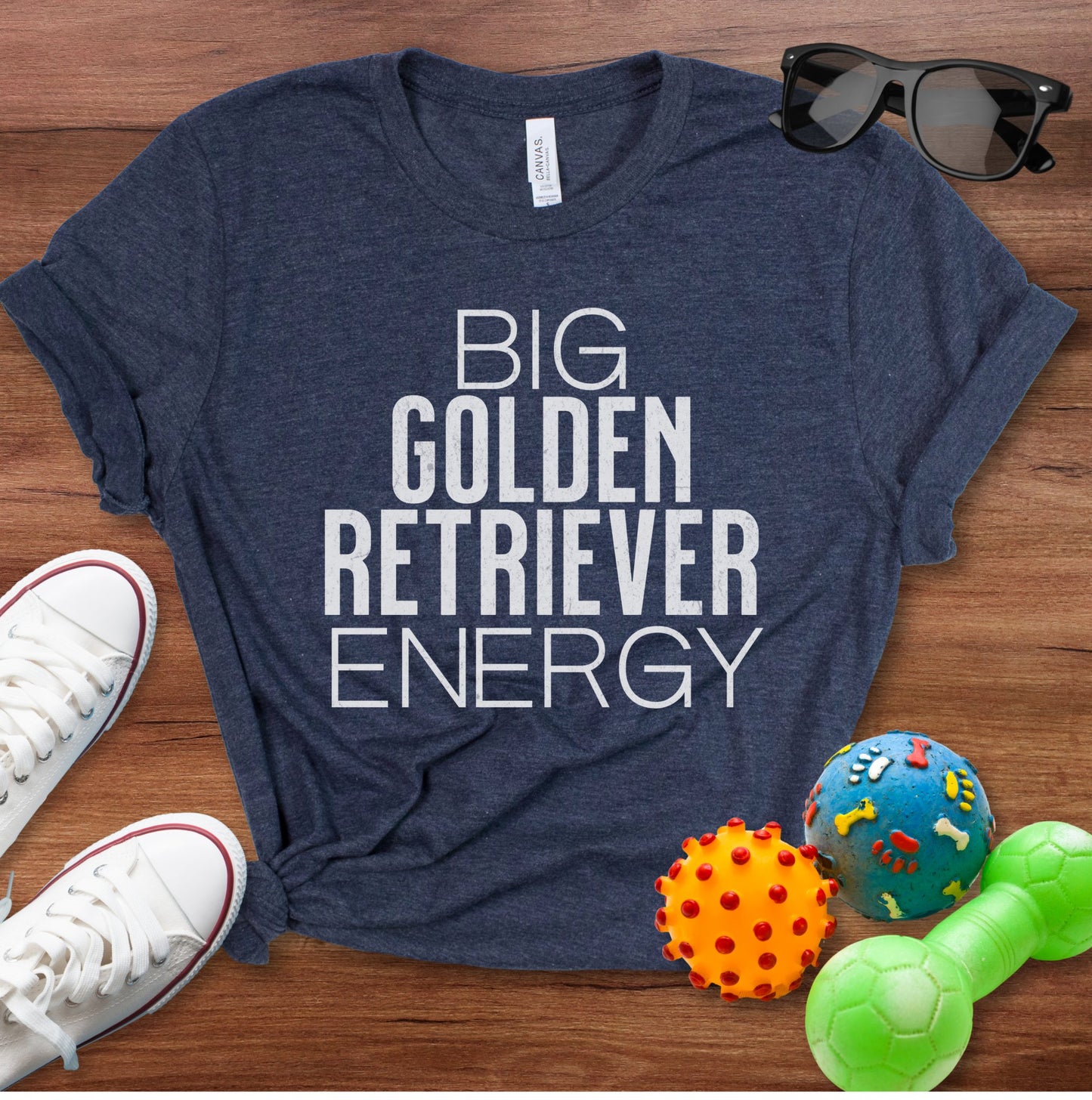 Big Golden Retriever Energy Shirt - The Pawsitive Initiative