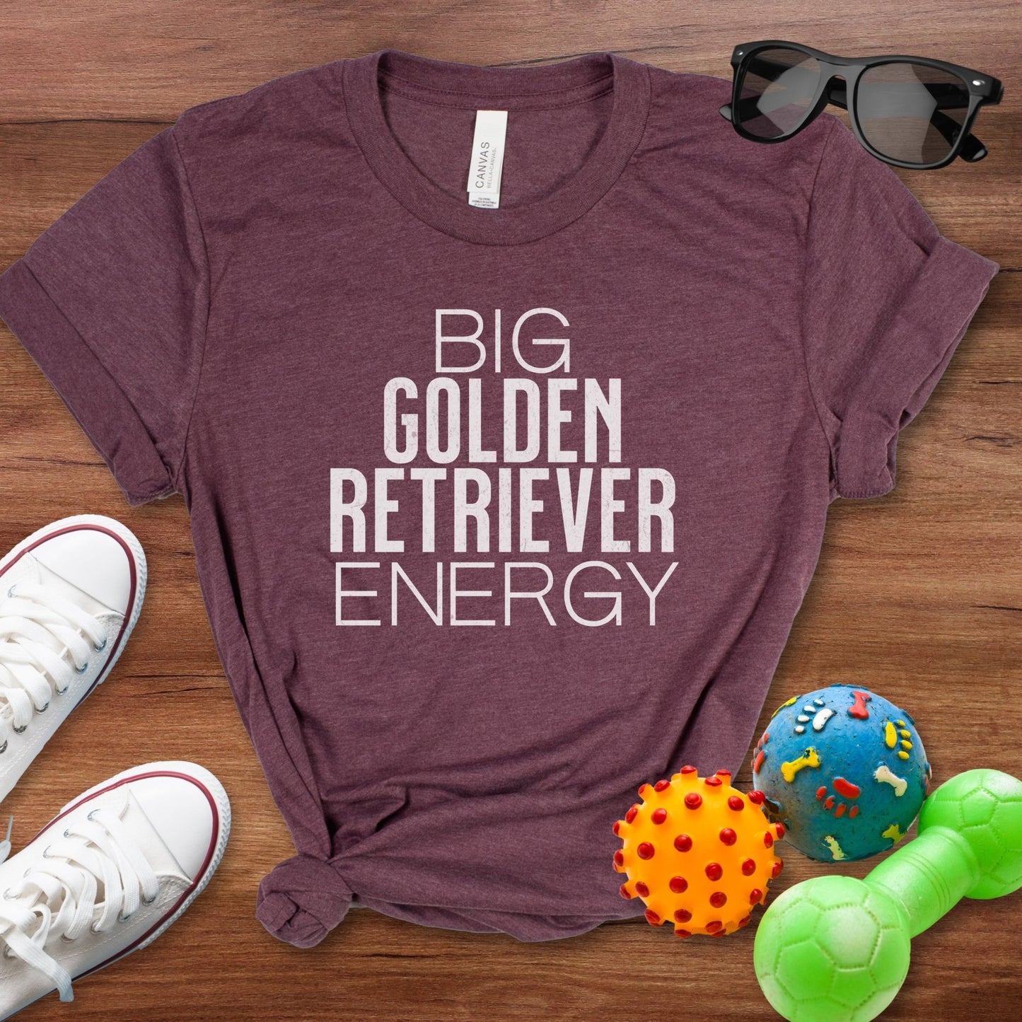 Big Golden Retriever Energy Shirt - The Pawsitive Initiative