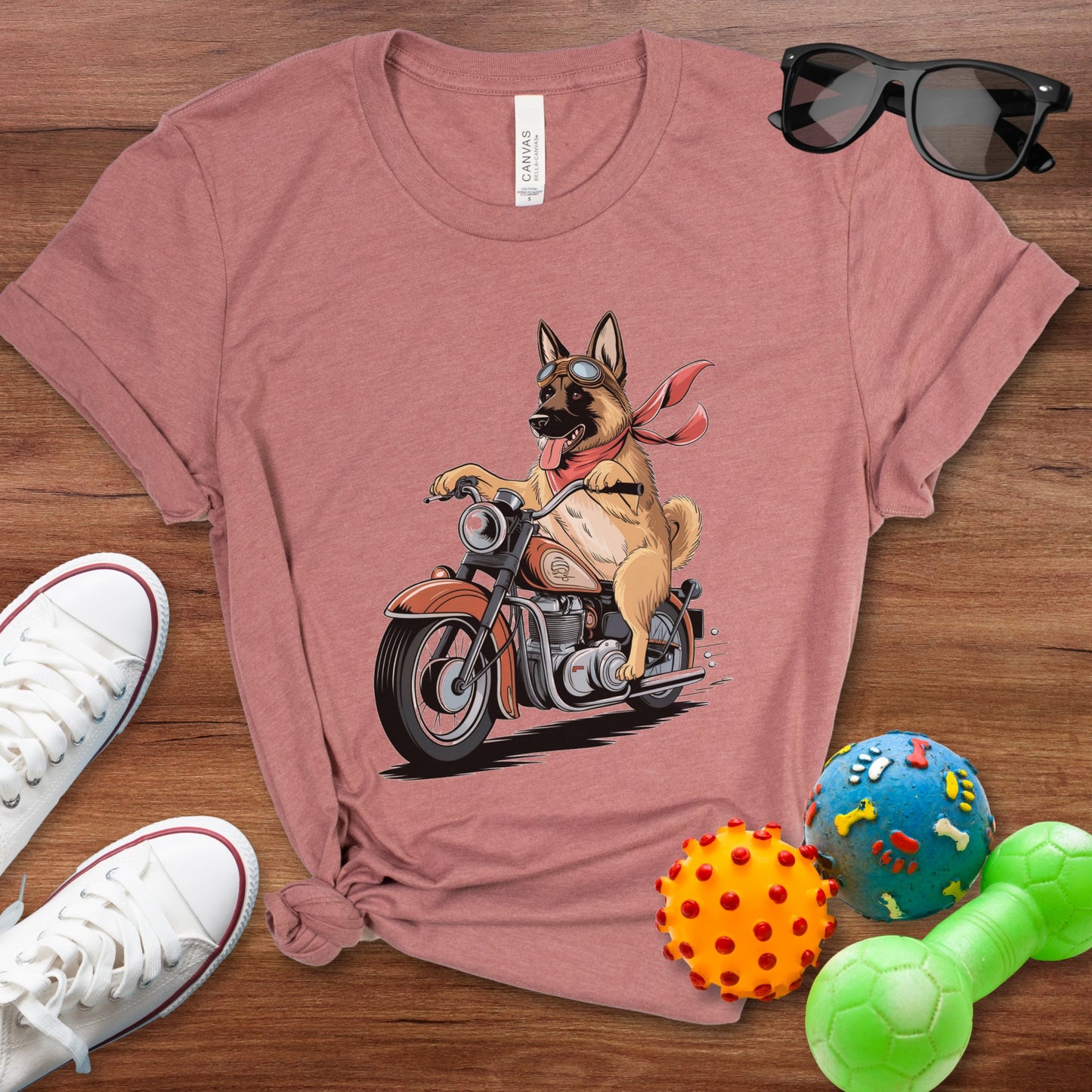 Biker Dog Shirt - The Pawsitive Initiative