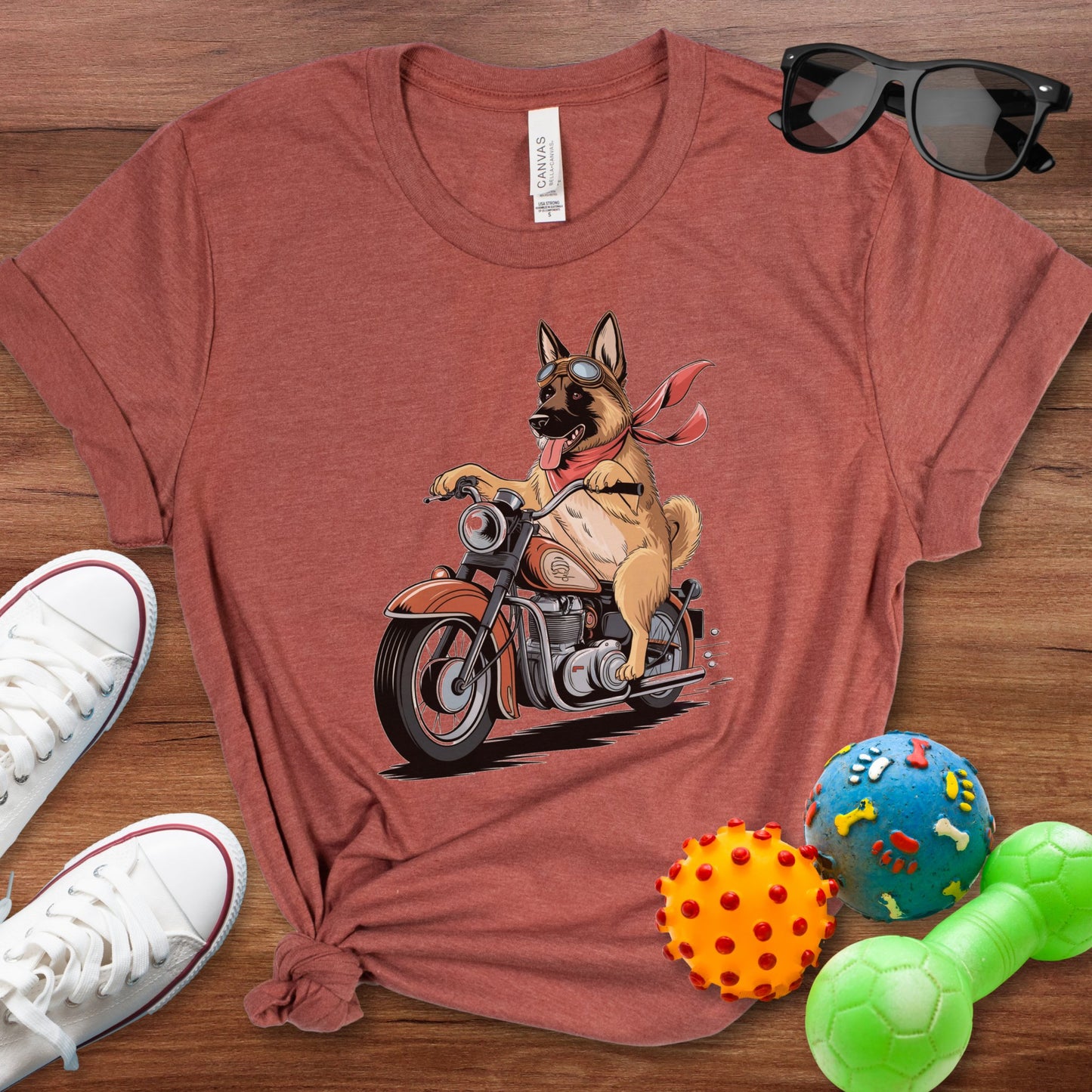 Biker Dog Shirt - The Pawsitive Initiative