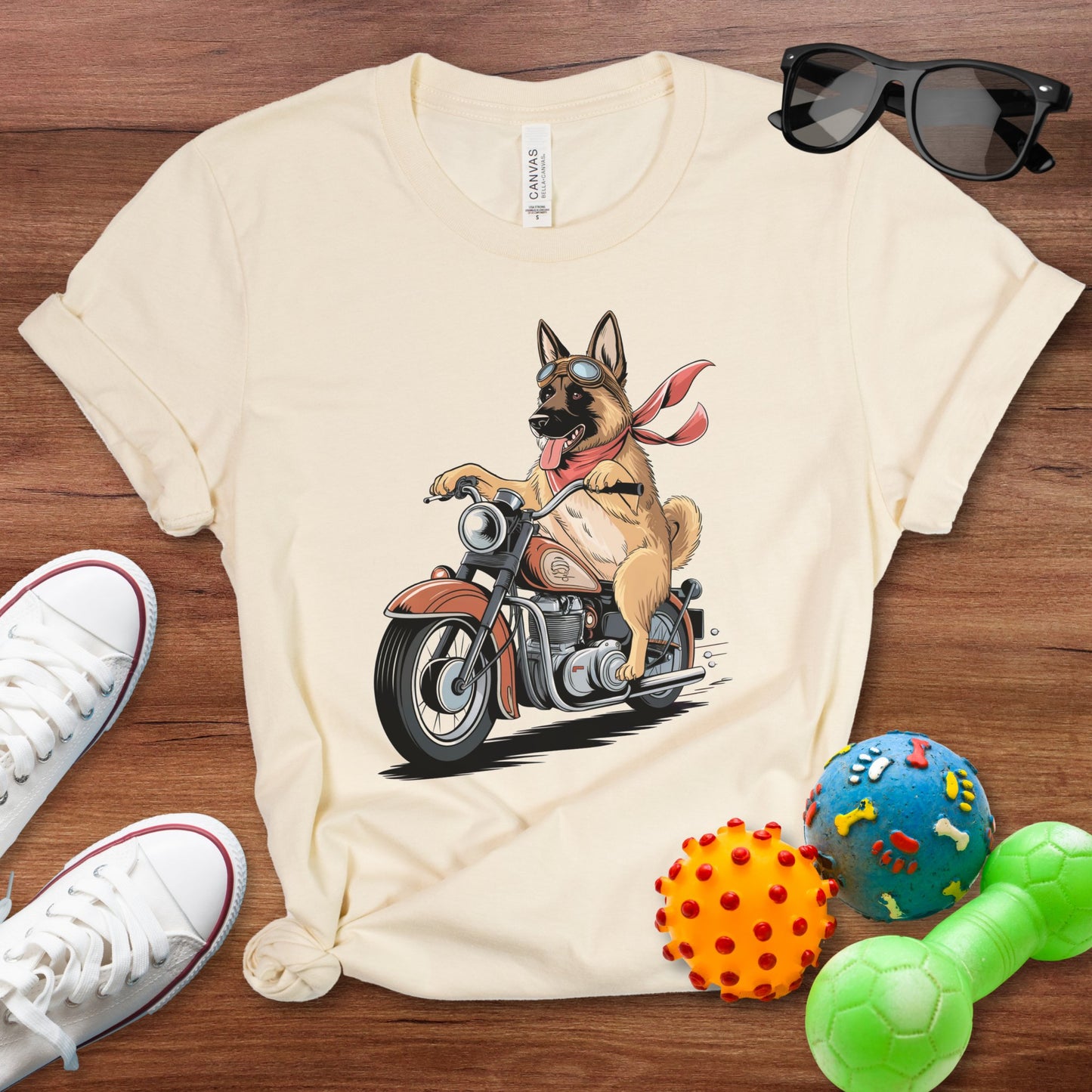 Biker Dog Shirt - The Pawsitive Initiative