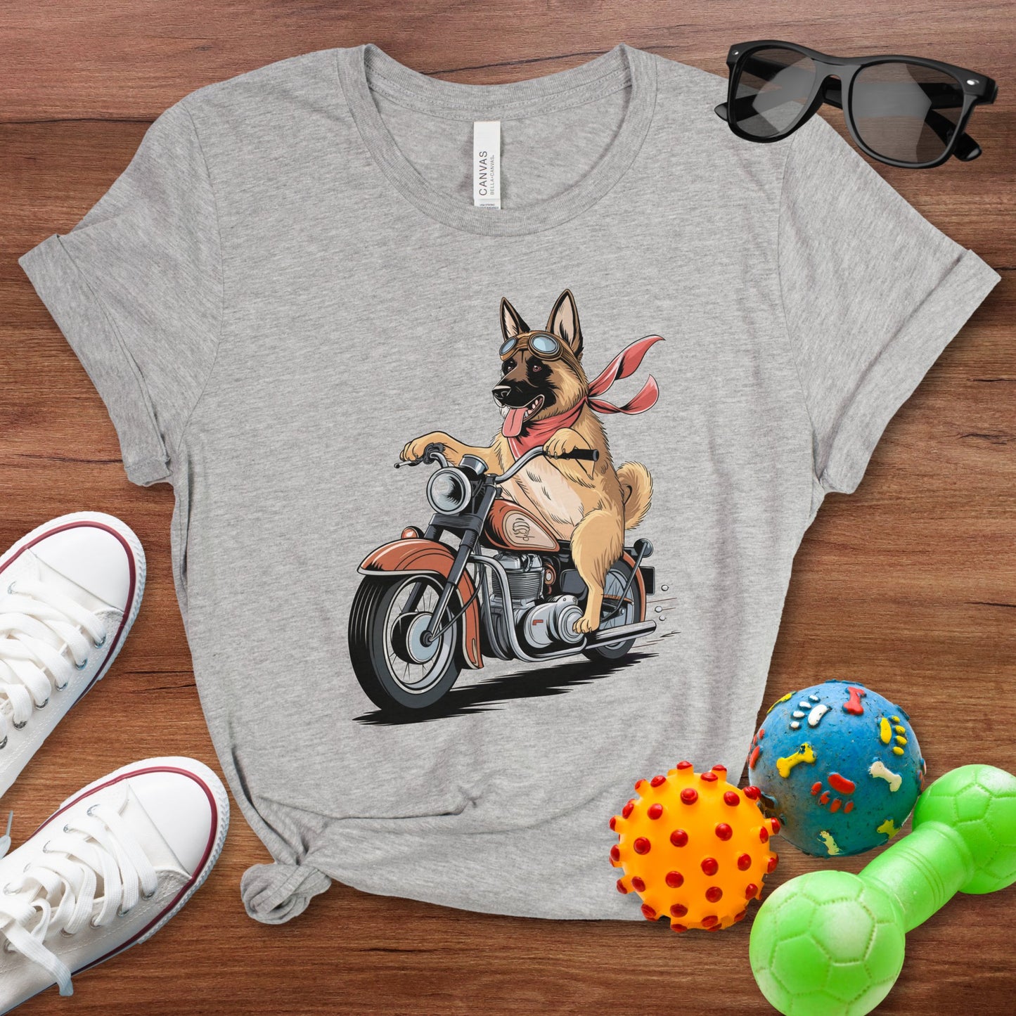 Biker Dog Shirt - The Pawsitive Initiative