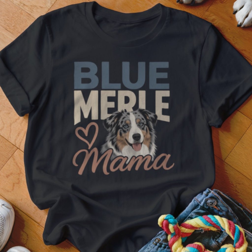 Blue Merle Mama Shirt - The Pawsitive Initiative