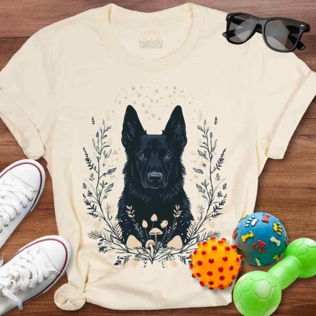 Bohemian Black Shepherd Shirt - The Pawsitive Initiative