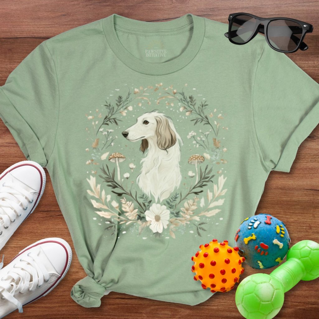 Boho Borzoi Shirt - The Pawsitive Initiative