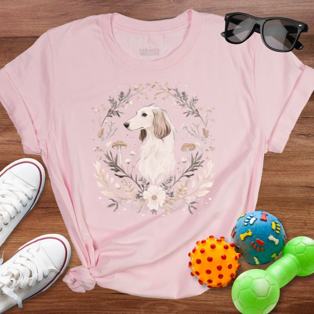 Boho Borzoi Shirt - The Pawsitive Initiative