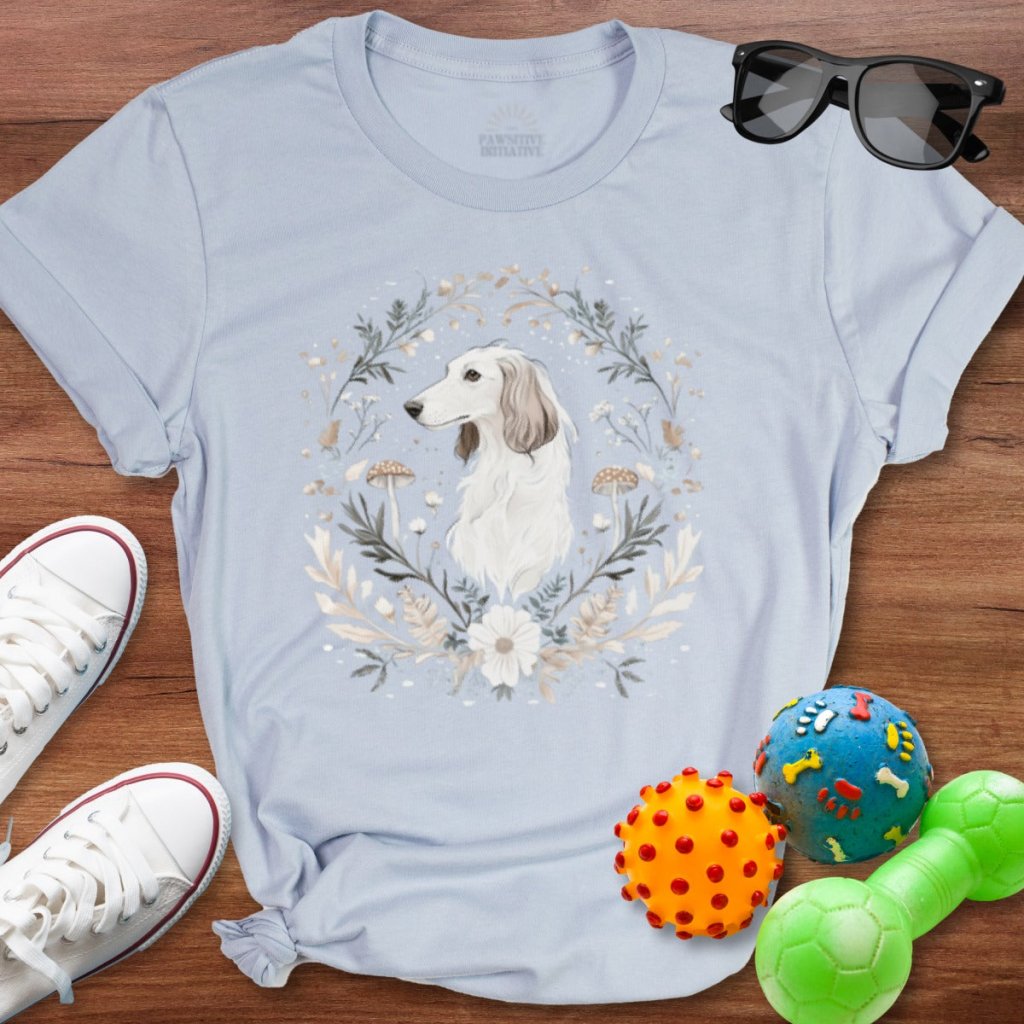 Boho Borzoi Shirt - The Pawsitive Initiative