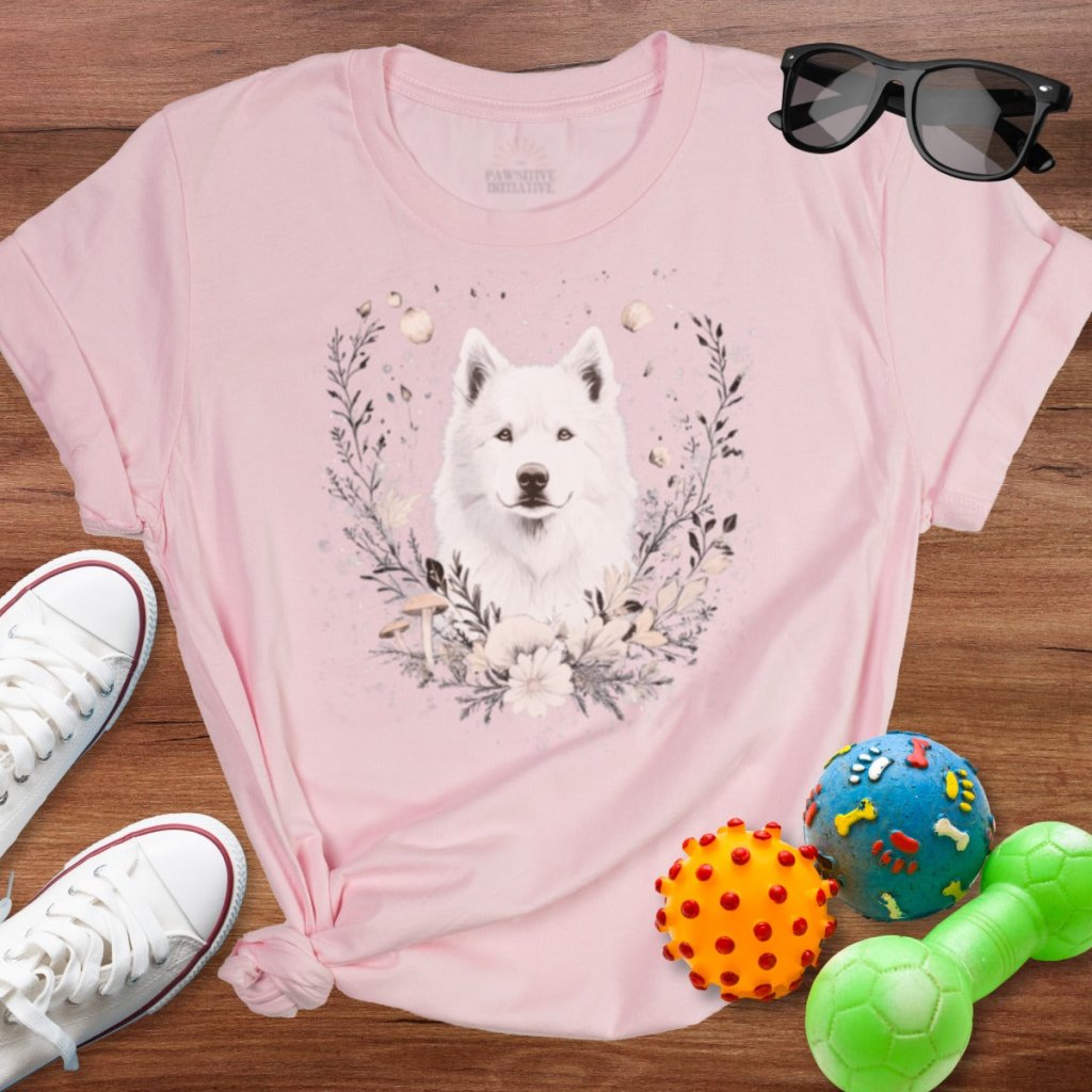 Boho Samoyed Shirt - The Pawsitive Initiative