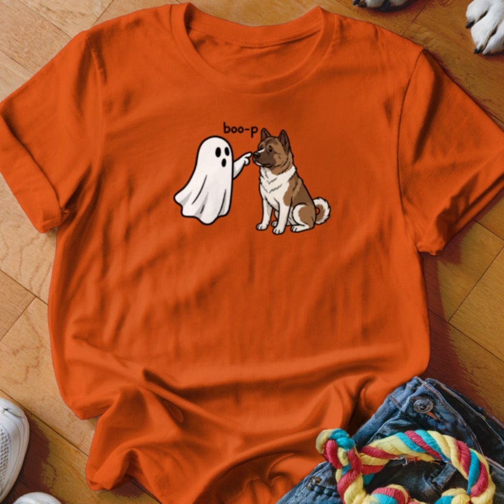 Boo-p Akita Shirt - The Pawsitive Initiative
