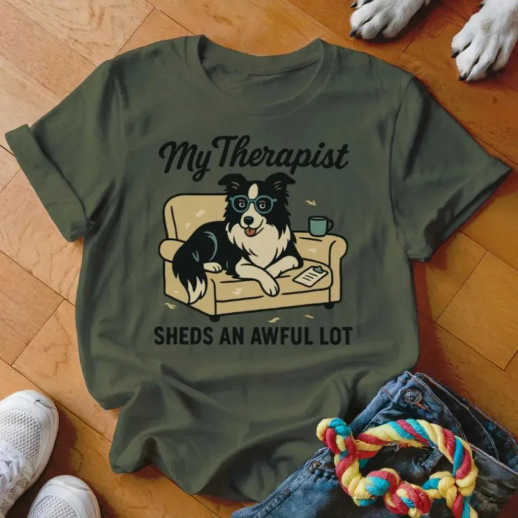 Border Collie Therapist Shirt - The Pawsitive Initiative