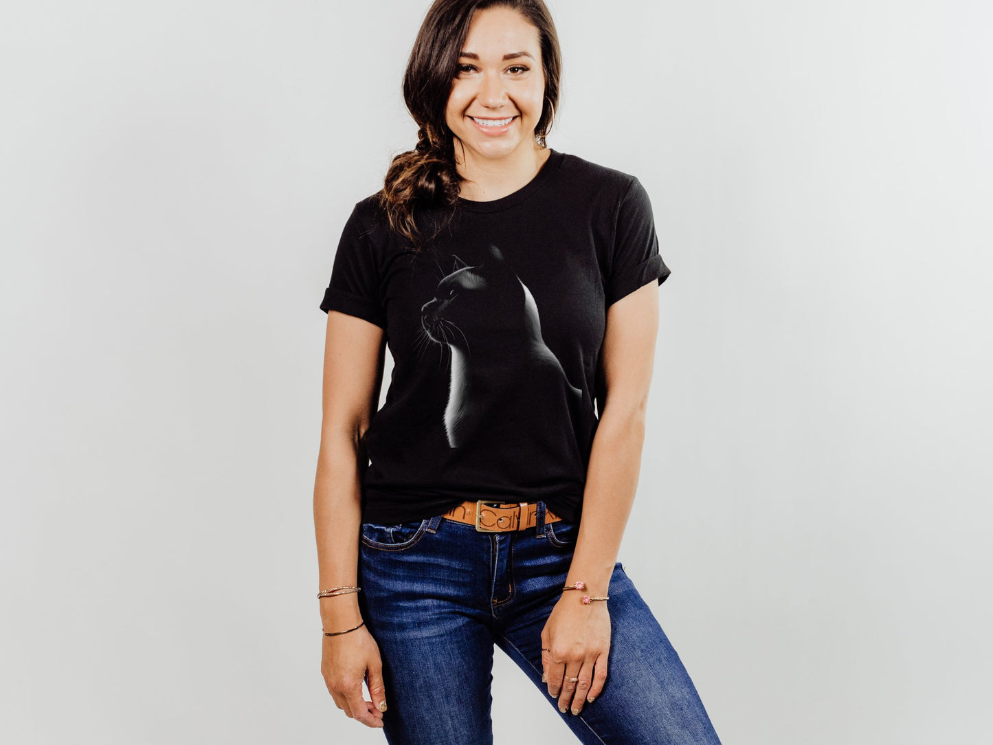 Burmese Cat Silhouette Shirt - The Pawsitive Initiative