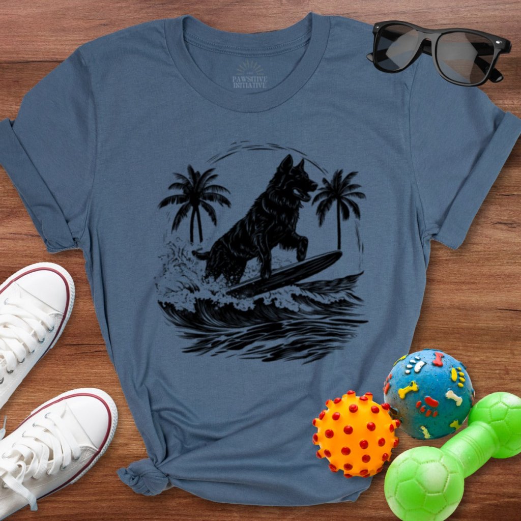 Catching Waves Shepherd Shirt - The Pawsitive Initiative