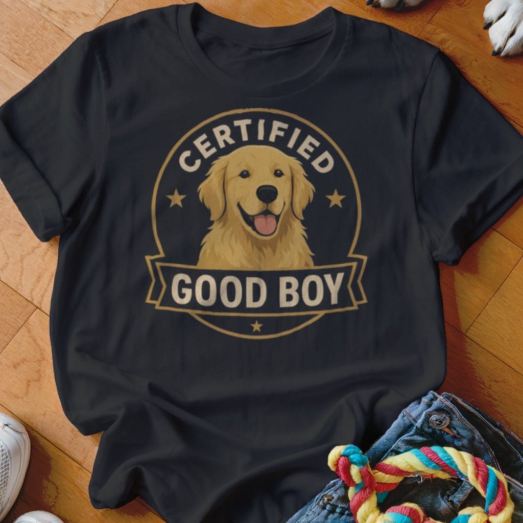 Certified Good Boy Shirt - The Pawsitive Initiative