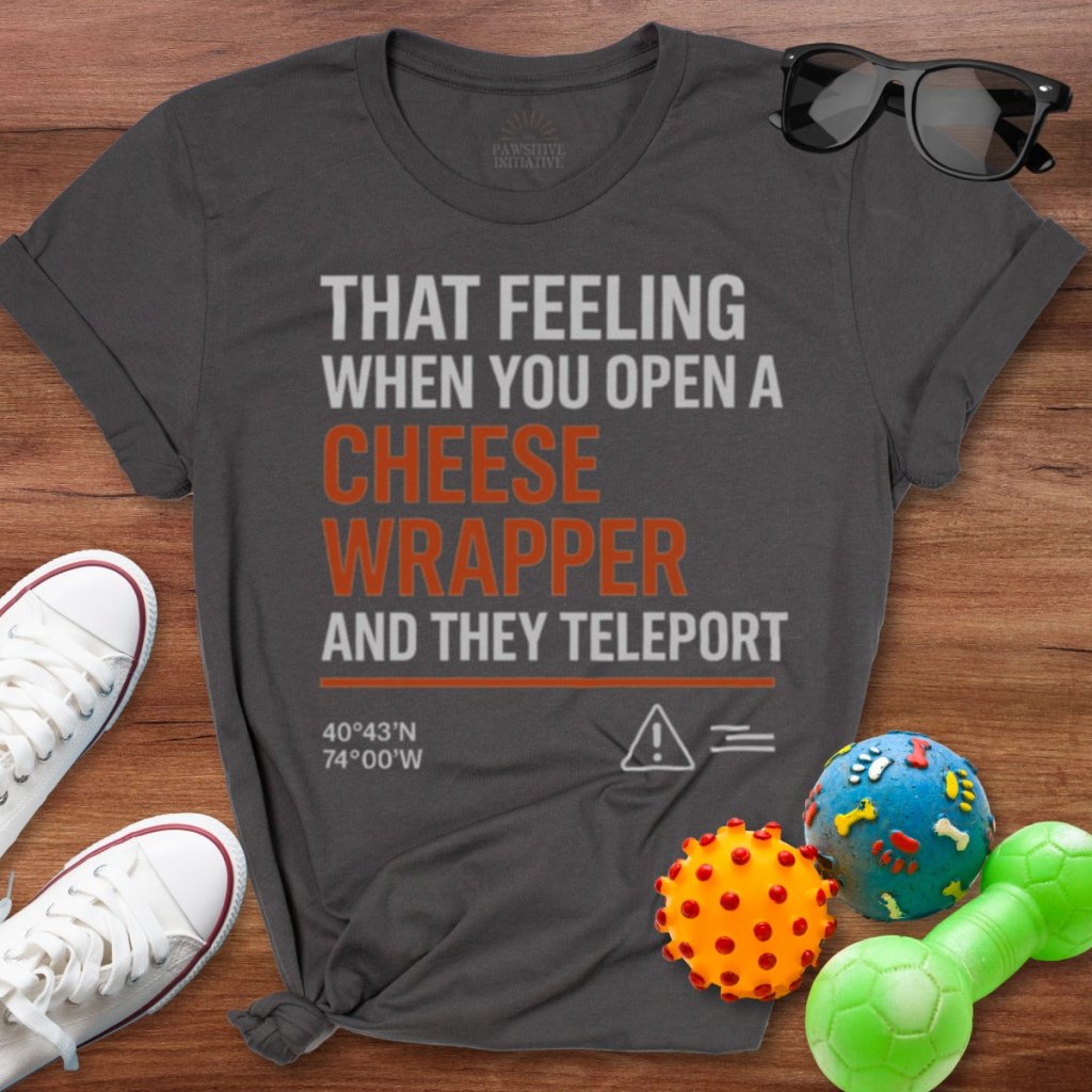 Cheese Wrapper Shirt - The Pawsitive Initiative