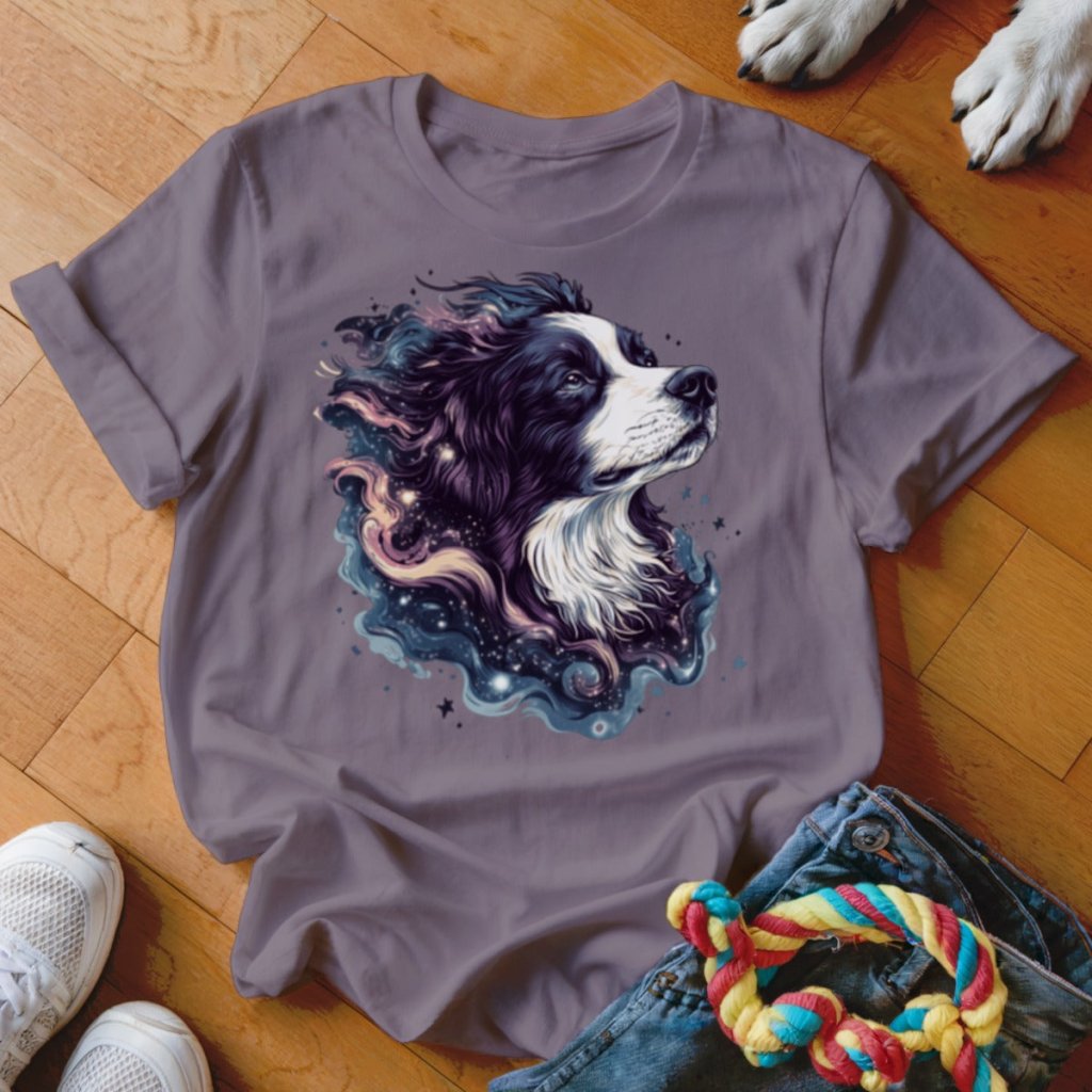 Collie Galaxy Goddess Shirt - The Pawsitive Initiative