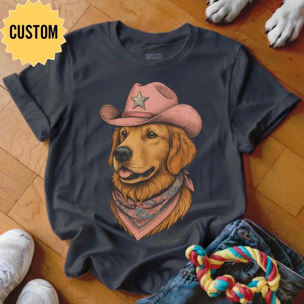 Custom Pink Cowboy Shirt - The Pawsitive Initiative