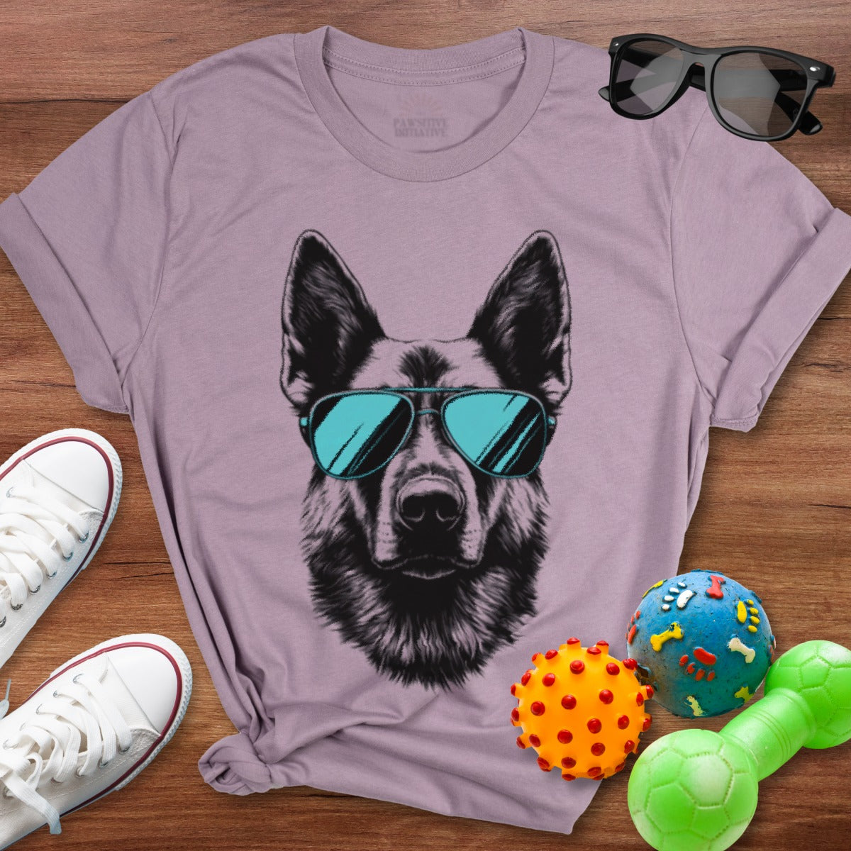 Cool German Shepherd Sunglasses Graphic T-shirt product