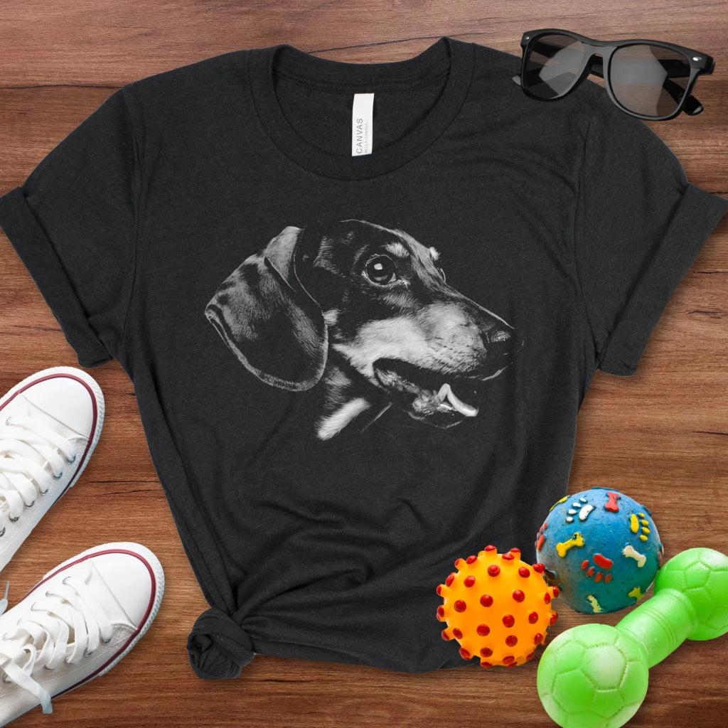 Dachshund Silhouette Shirt - The Pawsitive Initiative