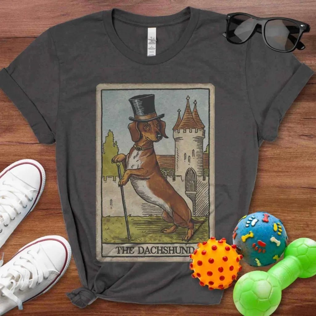 Dachshund Tarot Card Shirt - The Pawsitive Initiative