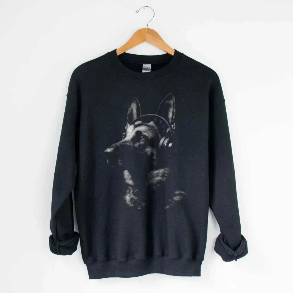 DJ Shepherd Silhouette Sweatshirt - The Pawsitive Initiative