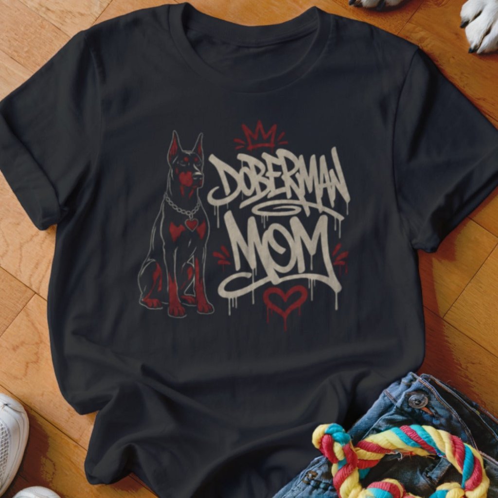 Doberman Mom Shirt - The Pawsitive Initiative