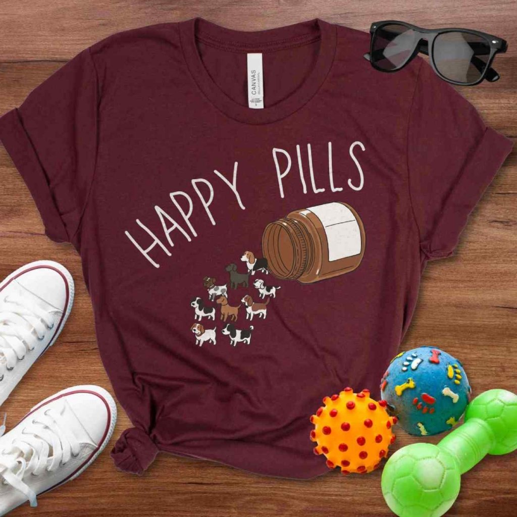 Dog Happy Pills Shirt - The Pawsitive Initiative