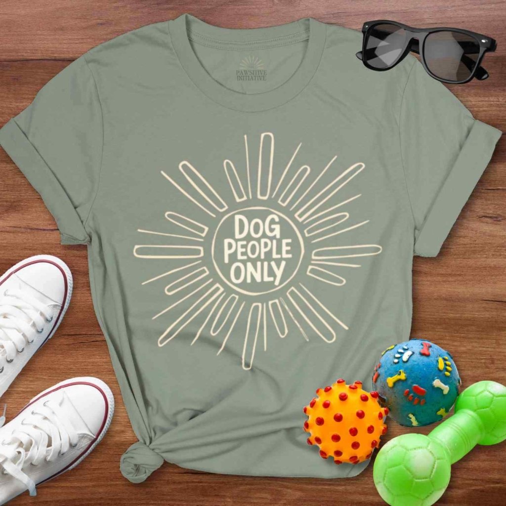 Dog People Only Shirt - The Pawsitive Initiative