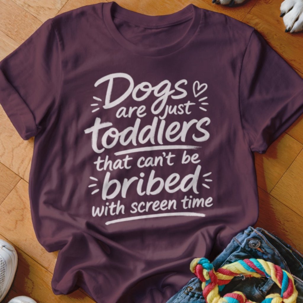 Dogs Are Just Toddlers Shirt - The Pawsitive Initiative