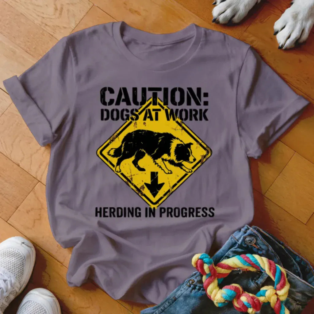 Dogs at Work Shirt - The Pawsitive Initiative