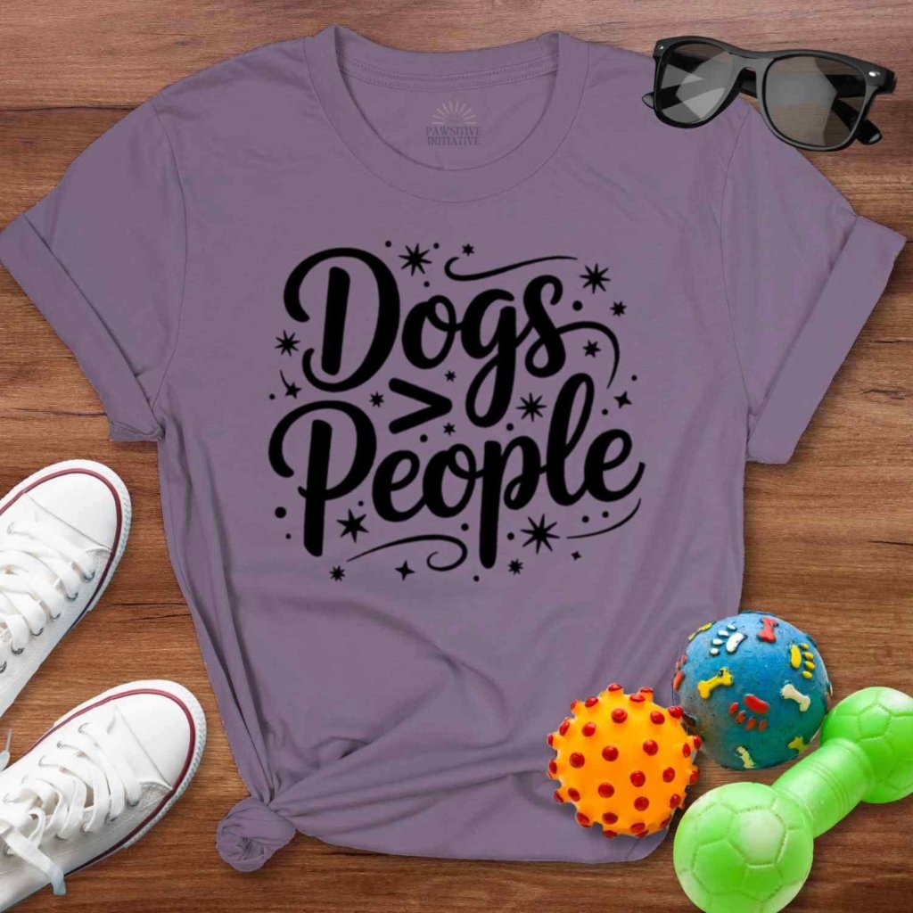 Dogs > People Shirt - The Pawsitive Initiative