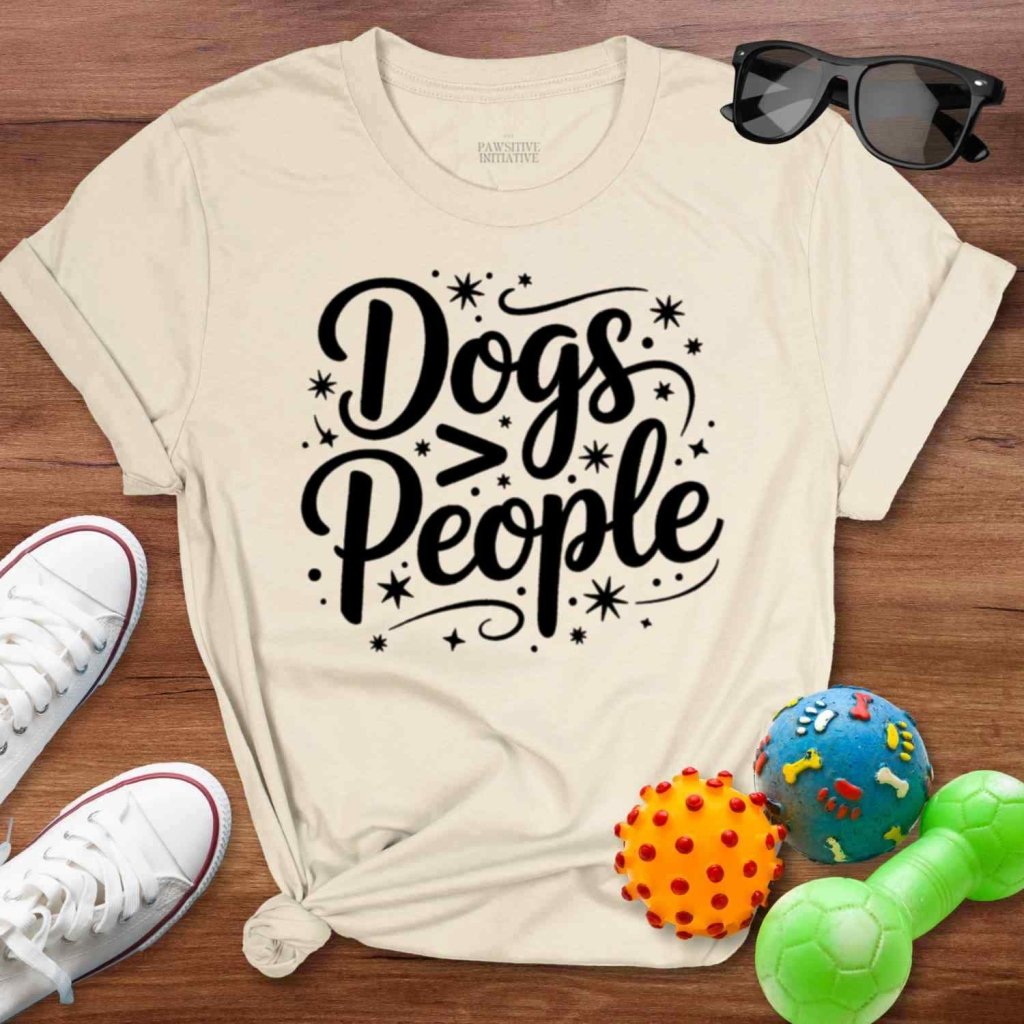 Dogs > People Shirt - The Pawsitive Initiative