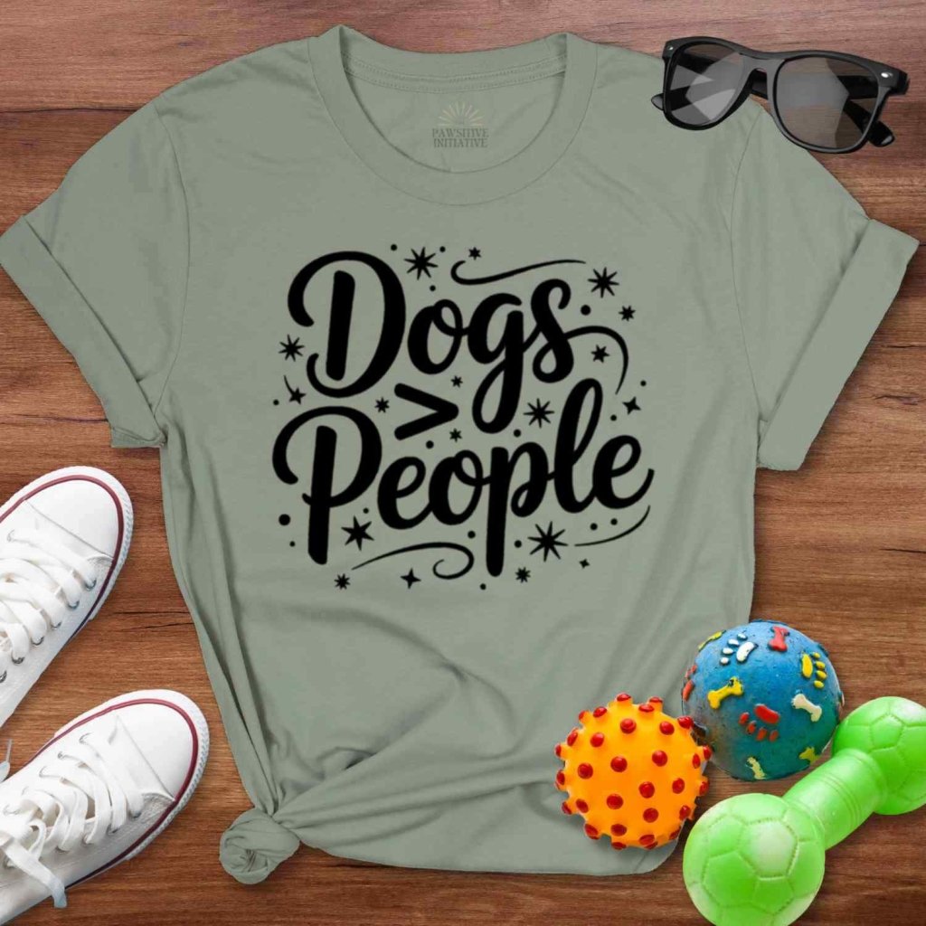 Dogs > People Shirt - The Pawsitive Initiative