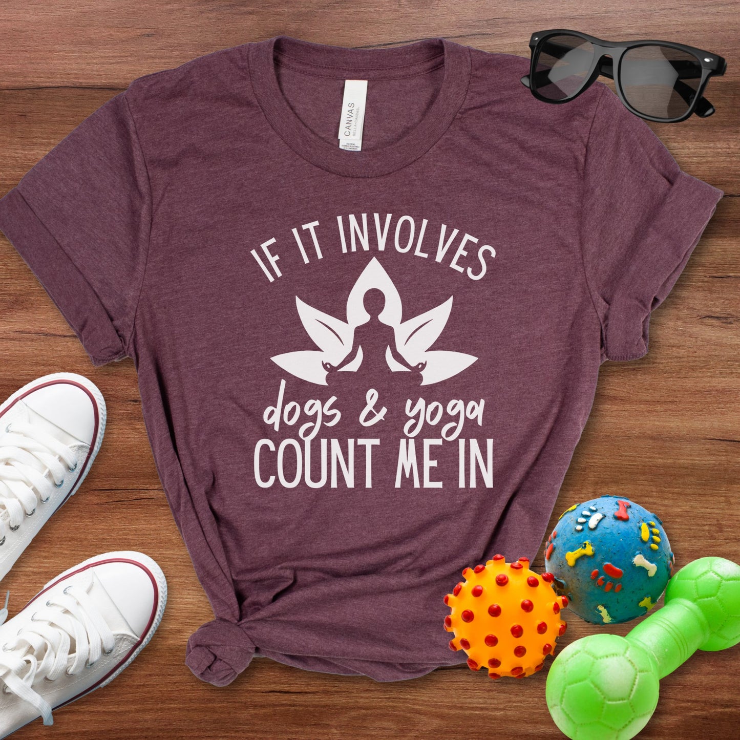 Dogs & Yoga Shirt - The Pawsitive Initiative