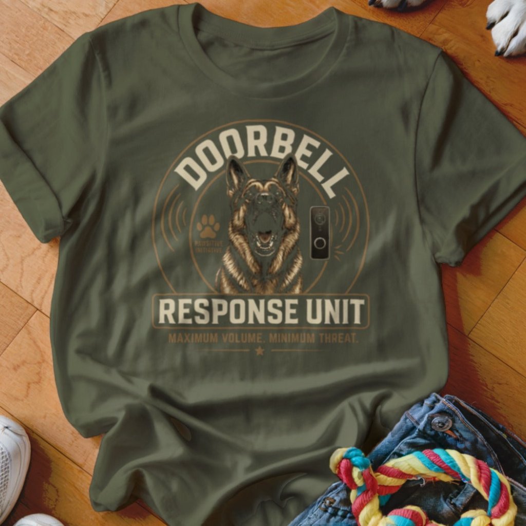 Doorbell Response Unit Shirt - The Pawsitive Initiative