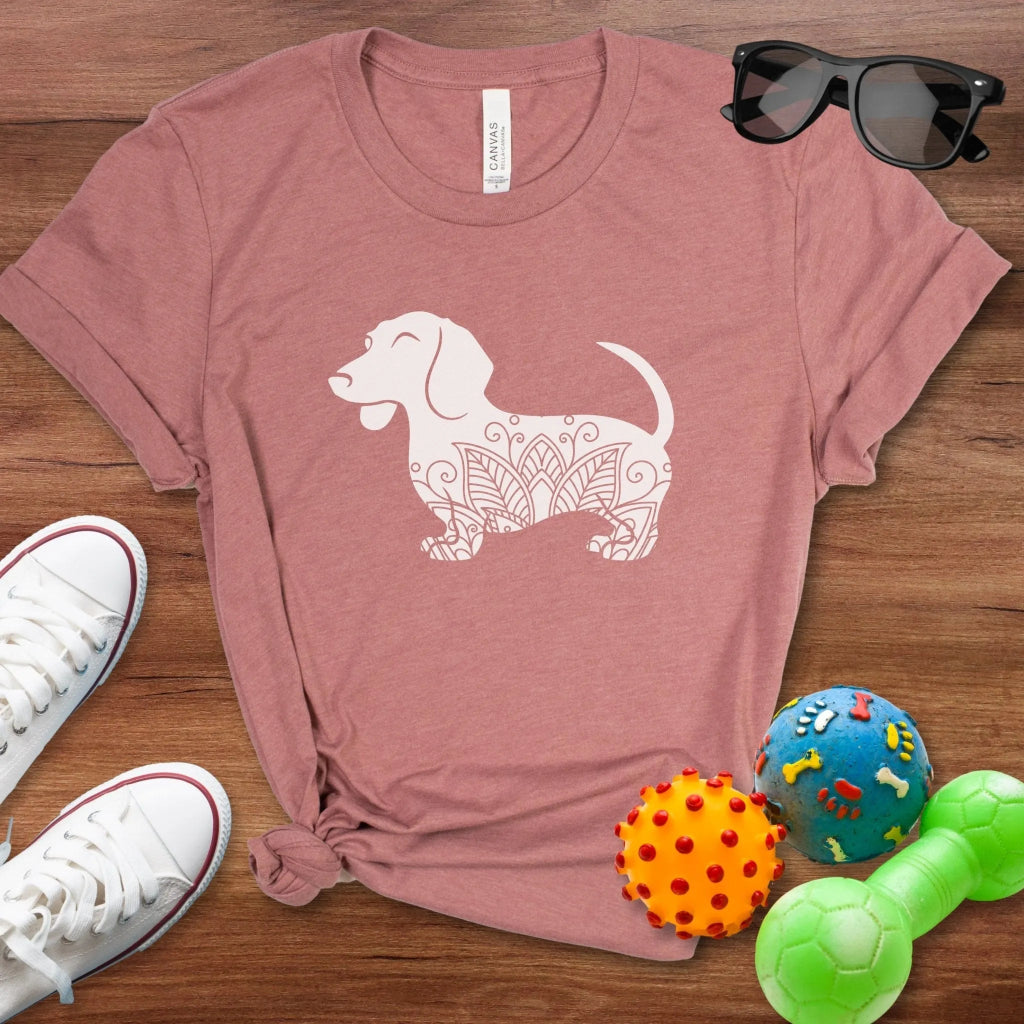 Doxie Lotus Shirt - The Pawsitive Initiative