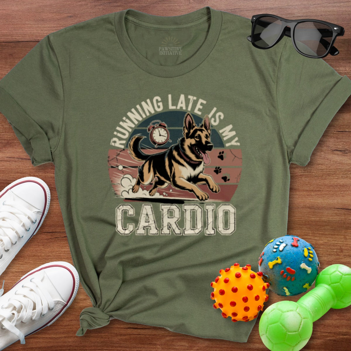 Running Late Is My Cardio Graphic T-Shirt product