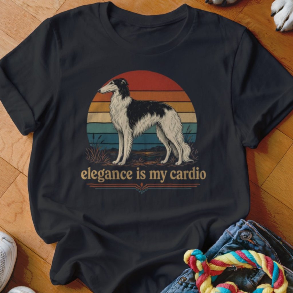 Elegance Is My Cardio Shirt - The Pawsitive Initiative