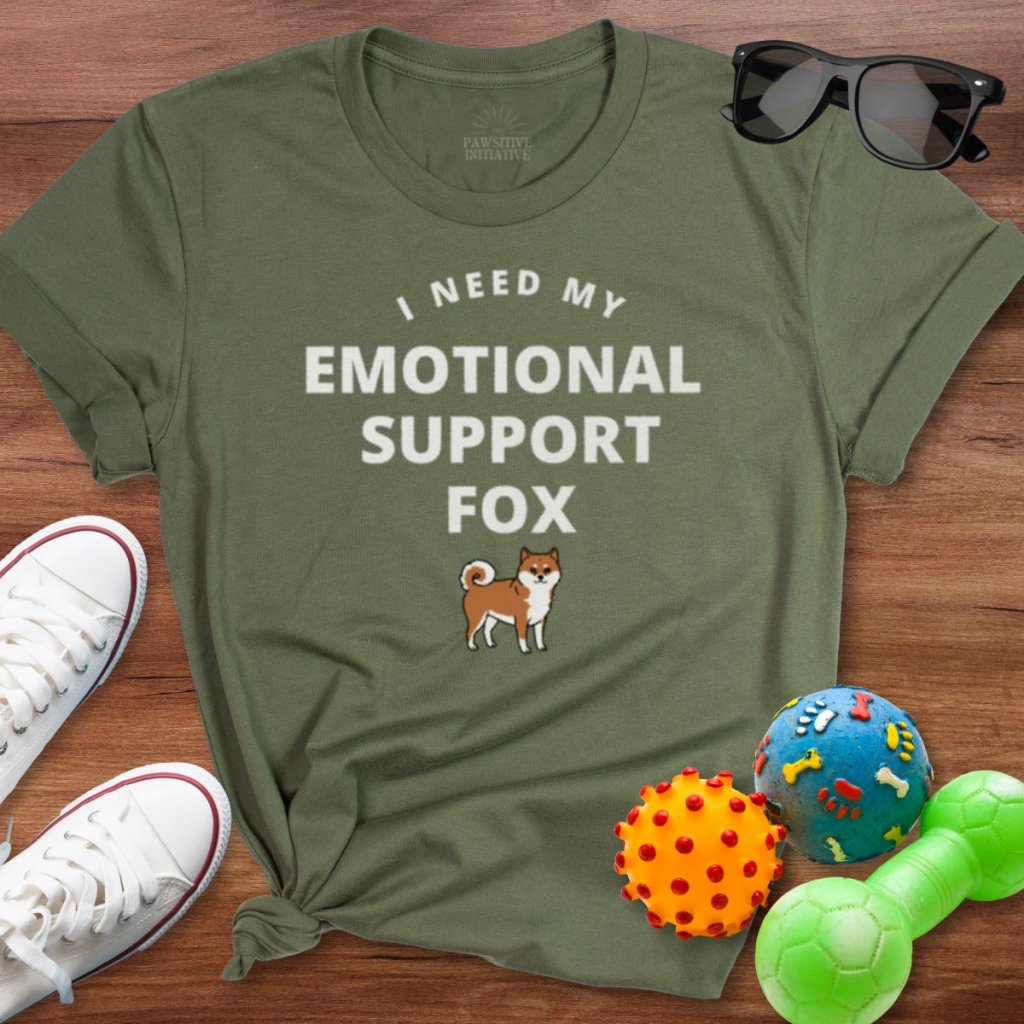 Emotional Support Fox Shirt - The Pawsitive Initiative