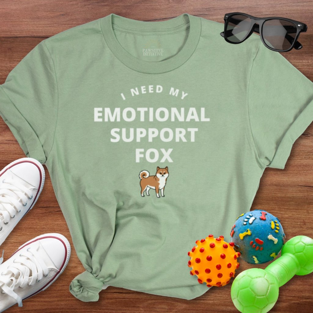 Emotional Support Fox Shirt - The Pawsitive Initiative